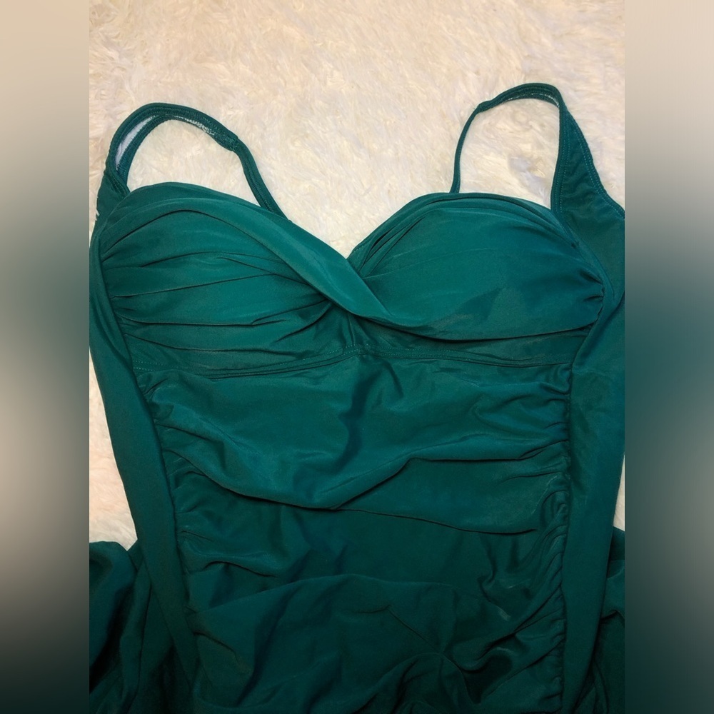 VENUS Dark Green One Piece Swimsuit - Picture 10 of 15